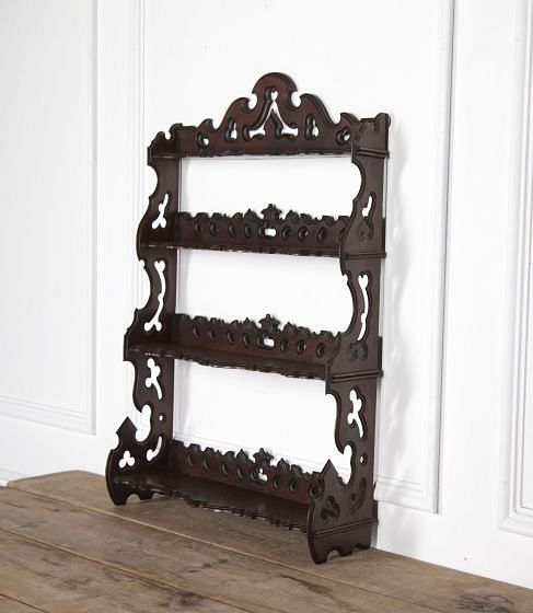 19th Century Mahogany Hanging Shelves BK1532501