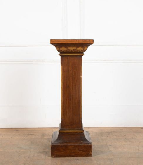 19th Century French Painted Pedestal BK2535208