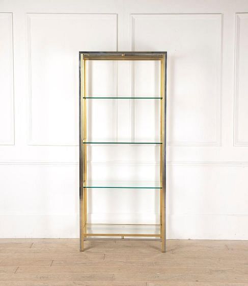 Chrome and Brass Etagere BK3011297