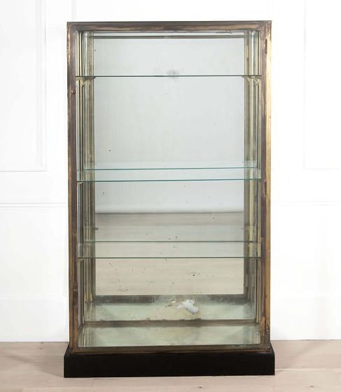 20th Century Italian Brass Display Cabinet BK4831264
