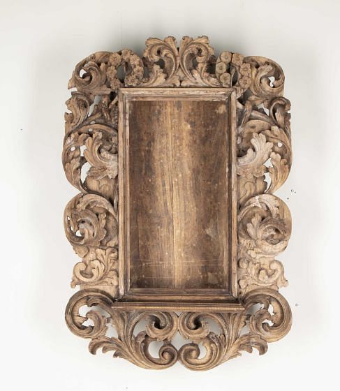 18th Century Portuguese Carved Wooden Niche BK7543167