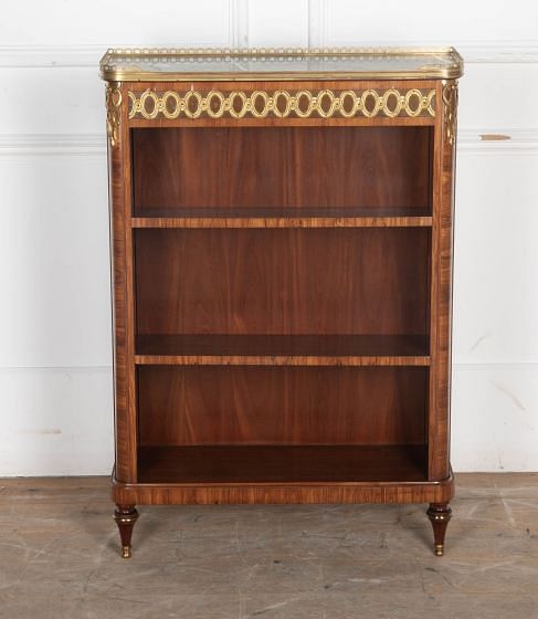 19th Century Napoleon III Open Bookcase BK8532670