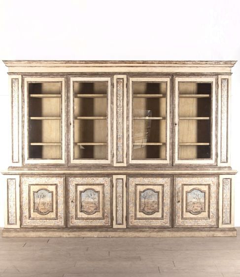 Late 20th Century Florentine Style Bookcase BK9222456