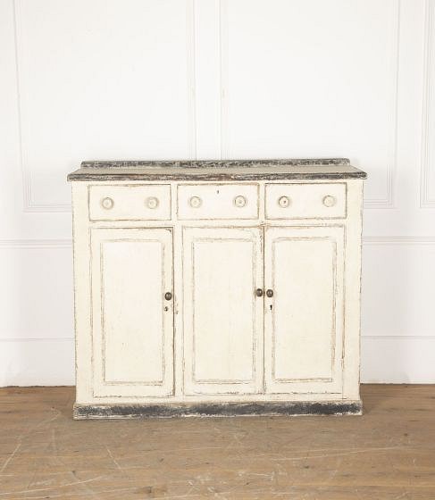 SALE: Mid 19th Century Painted Serving Side Cupboard BU8233262