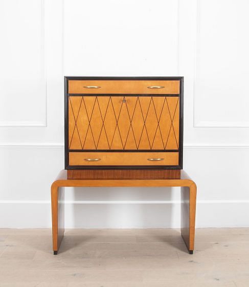 20th Century Italian Art Deco Drinks Cabinet CA3037559