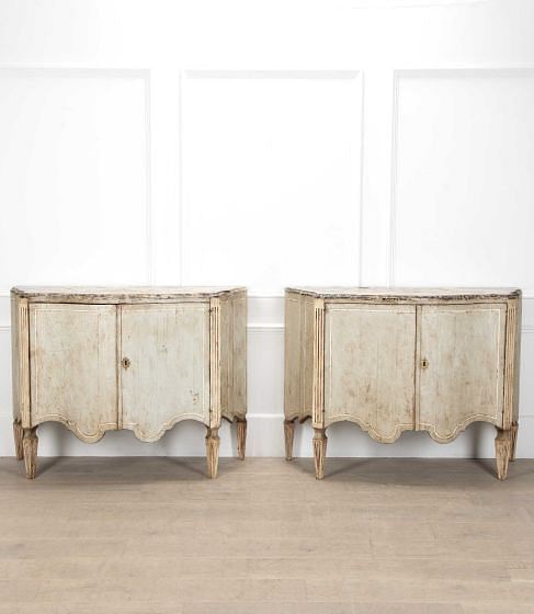Pair of 18th Century Style Italian Cupboards CA5240554