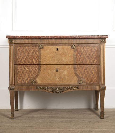 19th Century French Inlaid Commode CB4821625