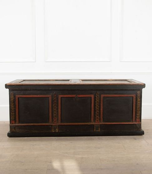 Large Scale 19th Century French Pine Blanket Box CB5240436