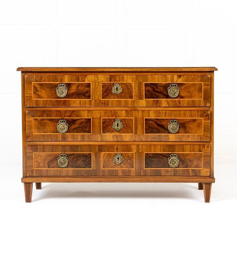 18th Century French Louis XVI Period Walnut Commode CC0639827