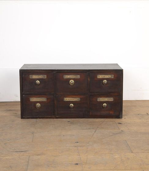 Small 18th Century Georgian Apothecary Drawers CC3222205