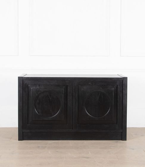 20th Century Italian Brutalist Black Sideboard CC4637024