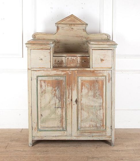 SALE: 19th Century Swedish Buffet with Original Paint CC6013295