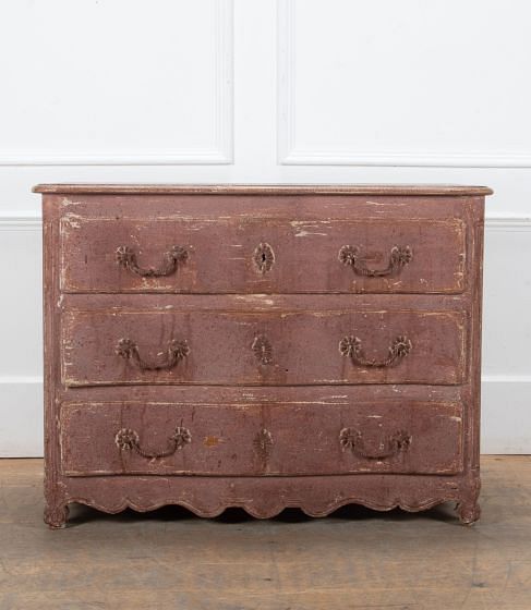 18th Century French Louis XVI Painted Commode CC7539479