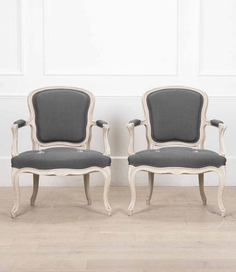 Pair of Late 19th Century Decorative French Chairs CH2041008