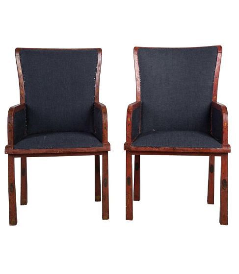 Pair of 20th Century French Chinoiserie Chairs CH4155071