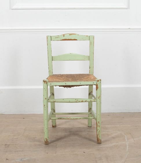 Early 20th Century English Green Painted Child's Chair CH4239884