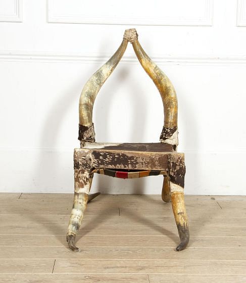 Late 19th Century Steer Horn Chair CH4517864