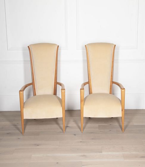 Pair of 20th Century Andrè Sol Armchairs CH4630921
