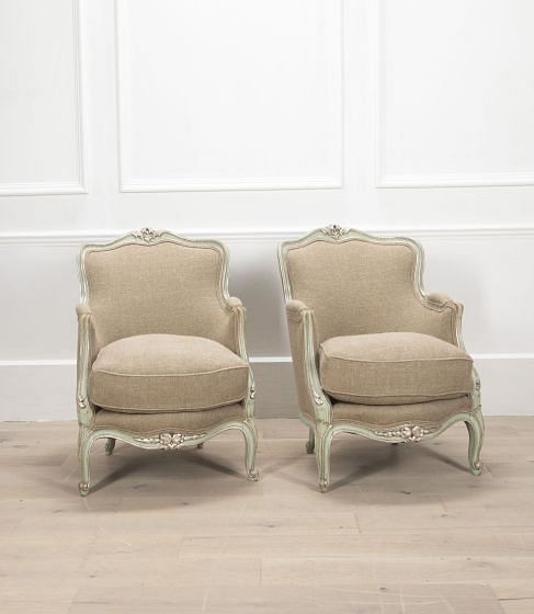 Pair of 20th Century French Louis XV Style Chairs CH4833543