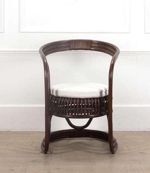 20th Century French Bamboo Desk Chair CH4838341