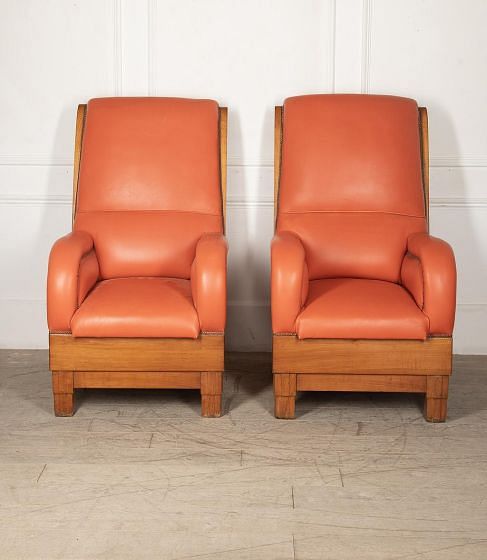 Pair of Art Deco Armchairs CH5228626