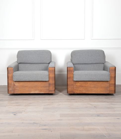 Pair of Mid 20th Century Armchairs CH6533017
