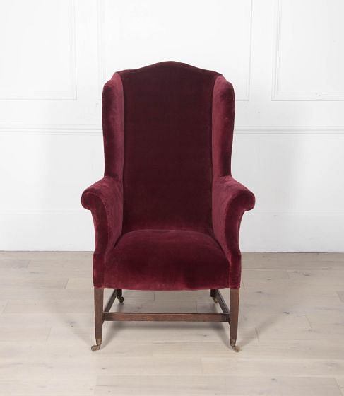 19th Century Edwardian Wingback Chair CH7032662
