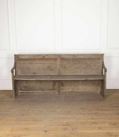 Early 19th Century French Oak Church Pew CH7433487