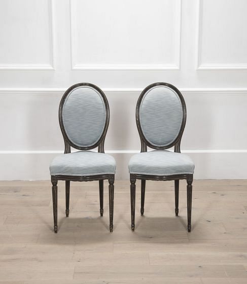 Pair of 20th Century French Louis XVI Style Side Chairs CH9933427
