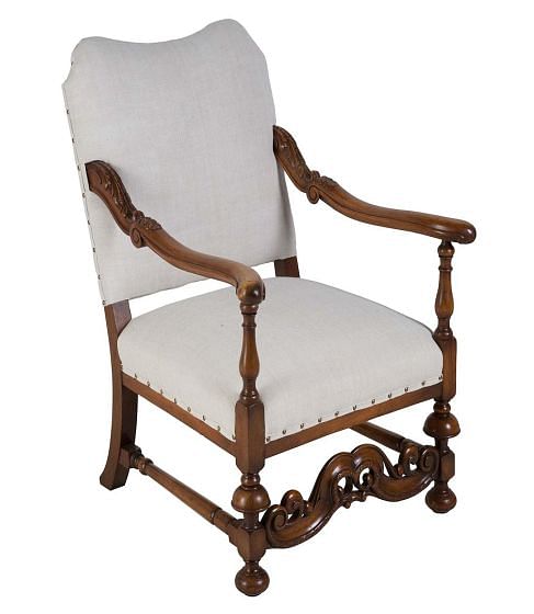 19th Century French Walnut Armchair CH999135