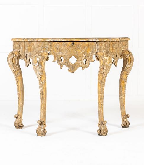 18th Century Italian Silver Gilt Console Table CO0640891