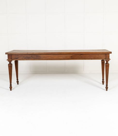 Large Pair of 18th Century Italian Walnut Serving Tables CO0642909