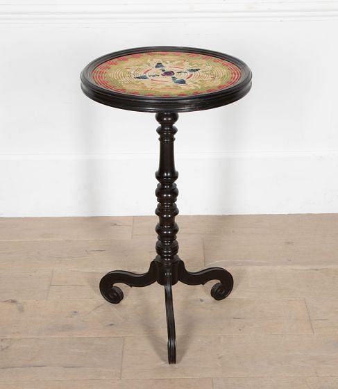 19th Century Ebonised Italian Side Table CO2836594