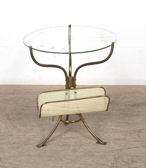 20th Century Wine Table in Brass CO3024903