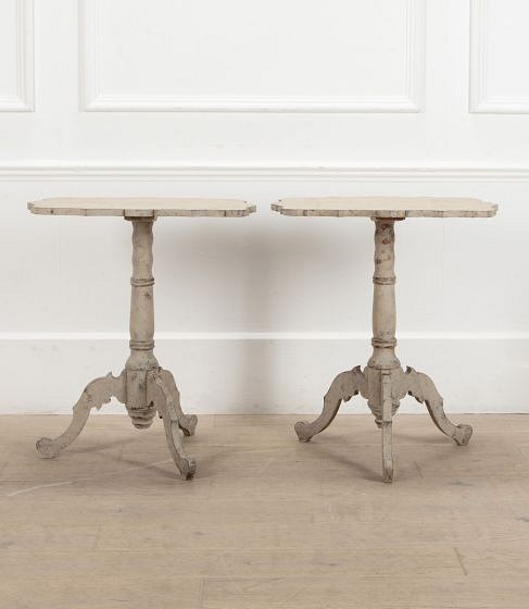 Pair of Swedish Gustavian Style Side Tables CO4440547