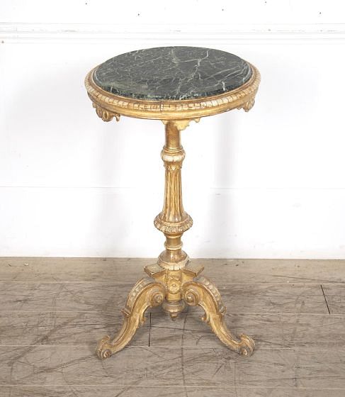 19th Century Italian Circular Gilt Table CO4822664