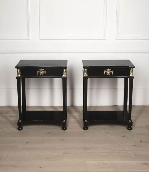 Pair of 20th Century Empire Style Tables CO5232151