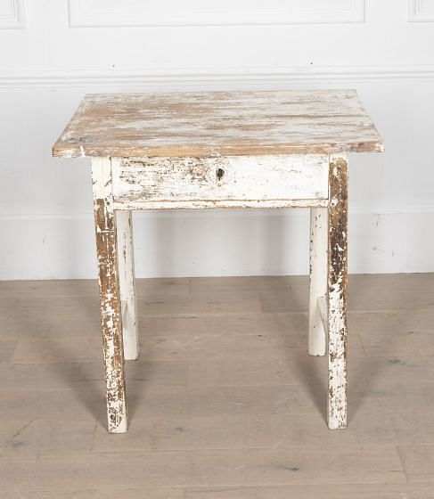 19th Century Swedish Painted Console Table CO7236370