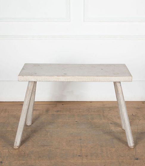 20th Century Primitive Painted Side Table CO9033940