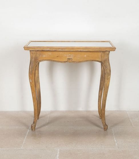 Mid-19th Century French Side Table with Mirrored Top CO9042577
