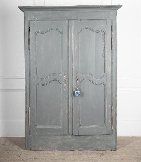 SALE: 18th Century French Louis XV Painted Armoire CU4430107