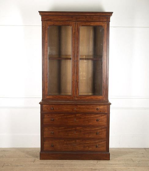 French 19th Century Mahogany Cupboard CU4815655