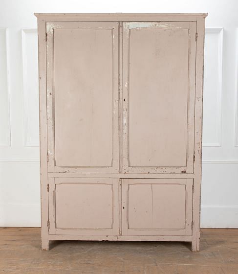 19th Century Italian Painted Housekeeps Cupboard CU7434487