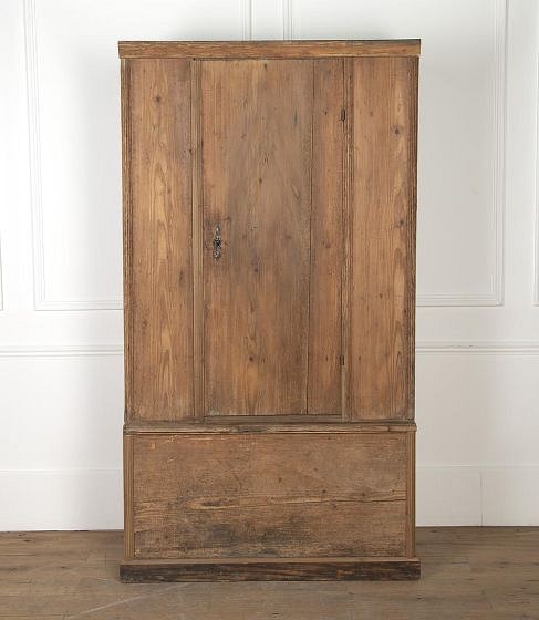 SALE: 19th Century French Pine Armoire CU7521281