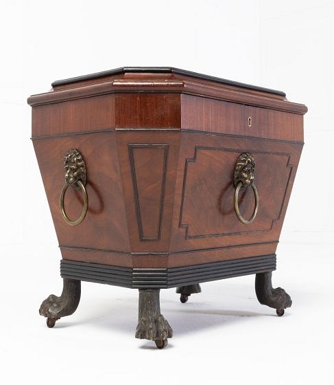 SALE: 19th Century Regency Mahogany Wine Cooler DA0138857