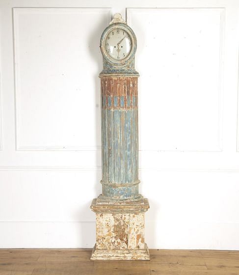 19th Century Swedish Column Clock DA0217666