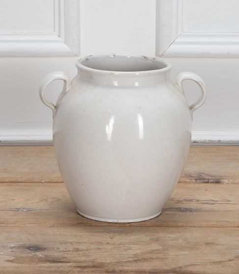 French 19th Century White Confit Jar DA0239656