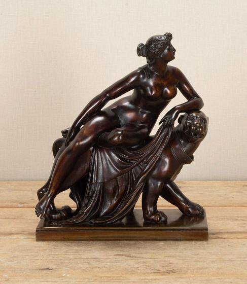 19th Century Bronze Group ‘Ariadne and the Panther’ DA0343548