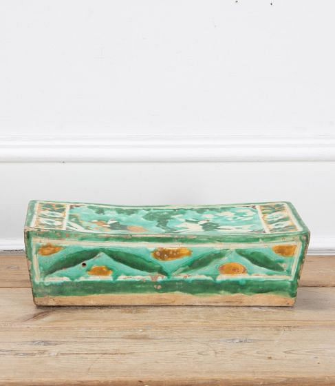 19th Century Chinese Sancai Glaze Pillow DA0738846