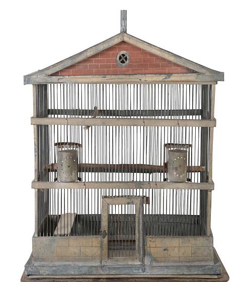 Large 19th Century Zinc Birdcage DA1512781